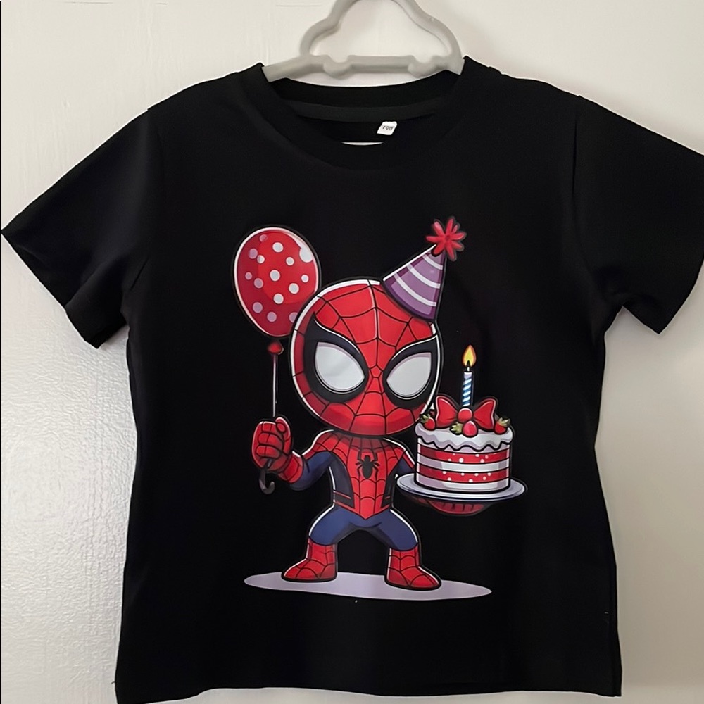 Marvel Black Spider-Man Graphic T-Shirt